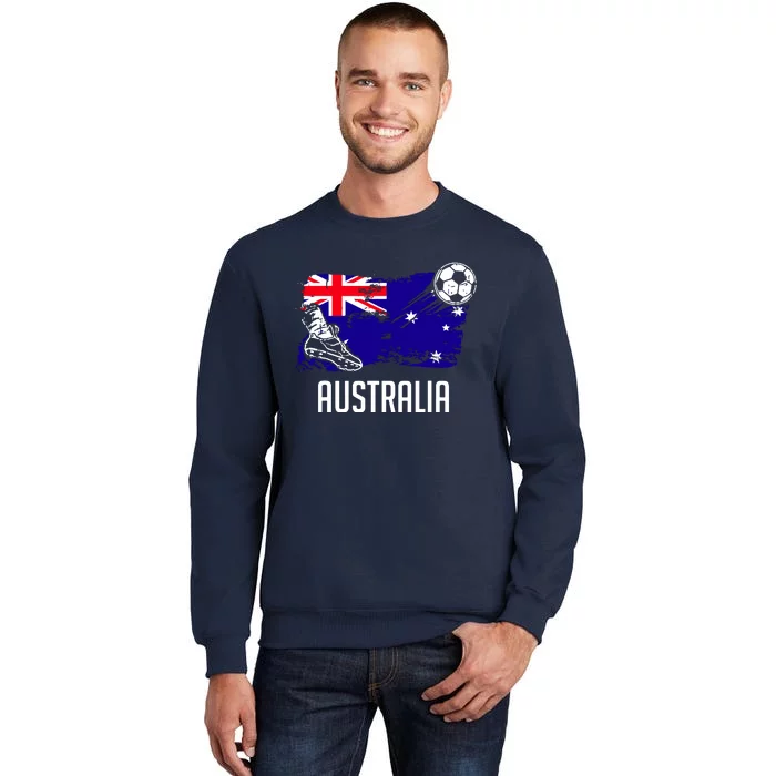 Australia Flag Jersey Australian Soccer Team Australian Sweatshirt