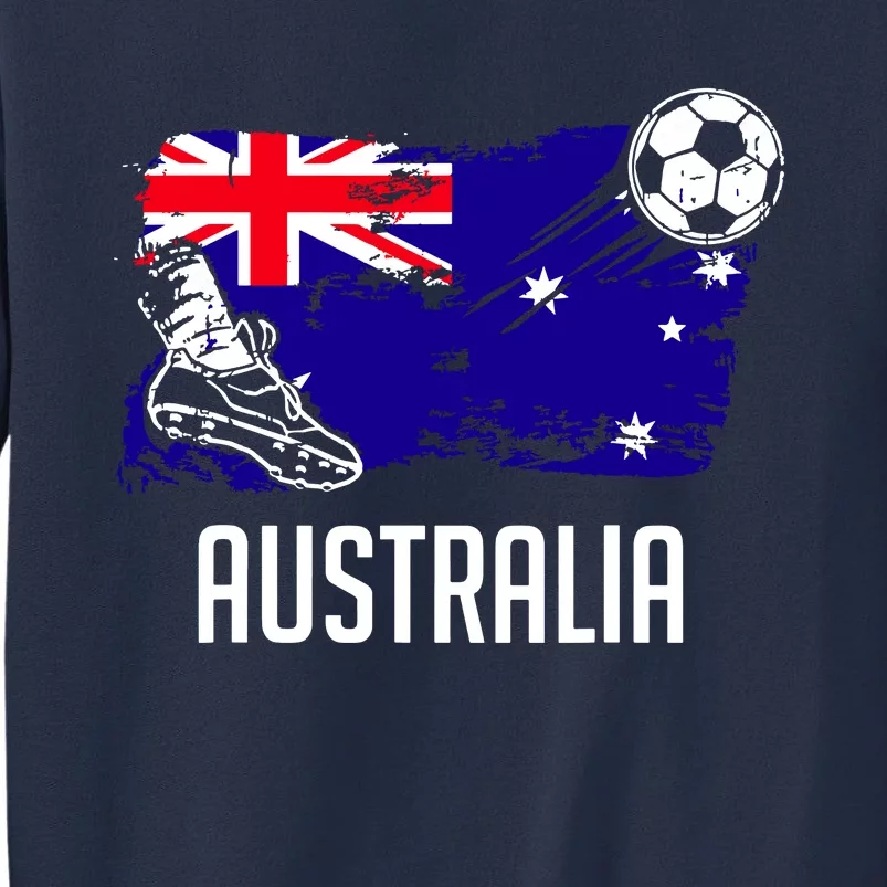 Australia Flag Jersey Australian Soccer Team Australian Sweatshirt