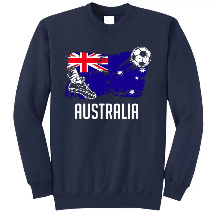 Australia Flag Jersey Australian Soccer Team Australian Sweatshirt