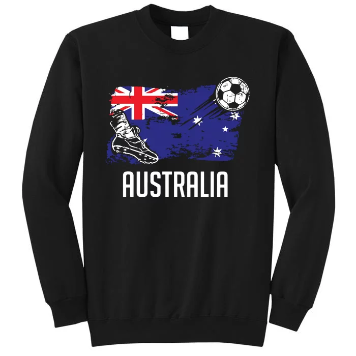 Australia Flag Jersey Australian Soccer Team Australian Sweatshirt