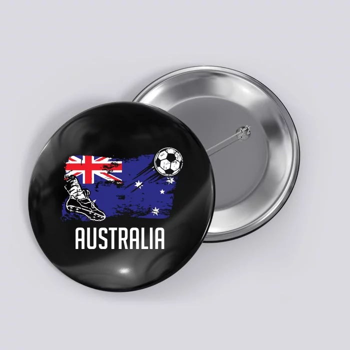 Australia Flag Jersey Australian Soccer Team Australian Button