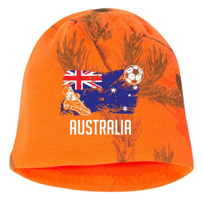 Australia Flag Jersey Australian Soccer Team Australian Kati - Camo Knit Beanie