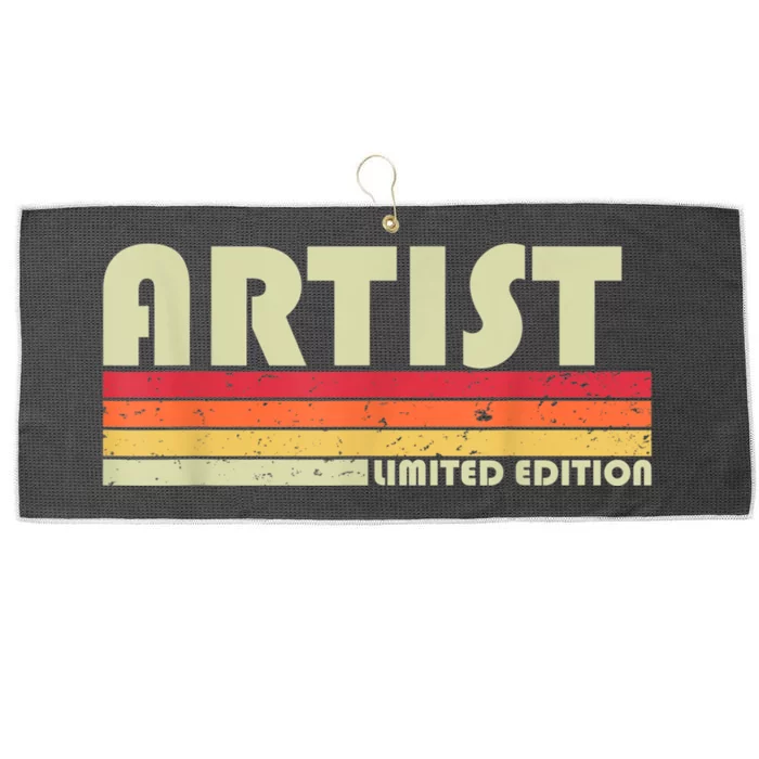 ARTIST Funny Job Title Profession Birthday Worker Idea Large Microfiber Waffle Golf Towel