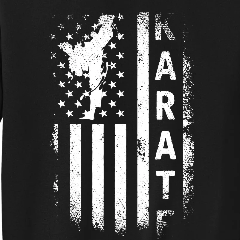 America Flag Japan Martial Arts Ninja Gift Karate Sweatshirt