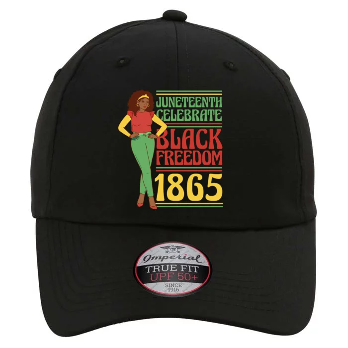 African Female Juneteenth Celebrate Black Freedom 1865 The Original Performance Cap