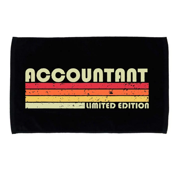 ACCOUNTANT Funny Job Title Profession Birthday Worker Idea Microfiber Hand Towel