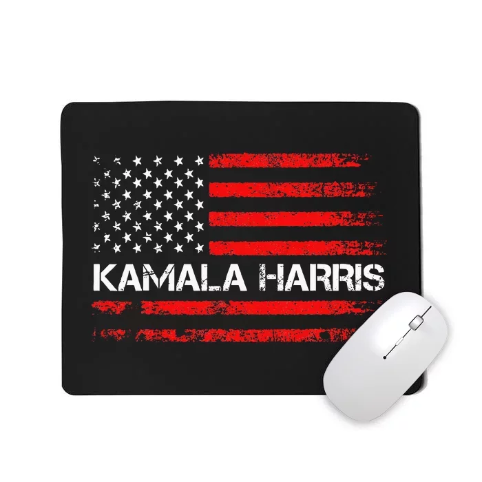 American Flag Kamala Harris 2024 President Election Mousepad