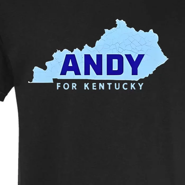 Andy For Kentucky Map Garment-Dyed Heavyweight T-Shirt