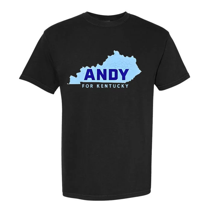 Andy For Kentucky Map Garment-Dyed Heavyweight T-Shirt