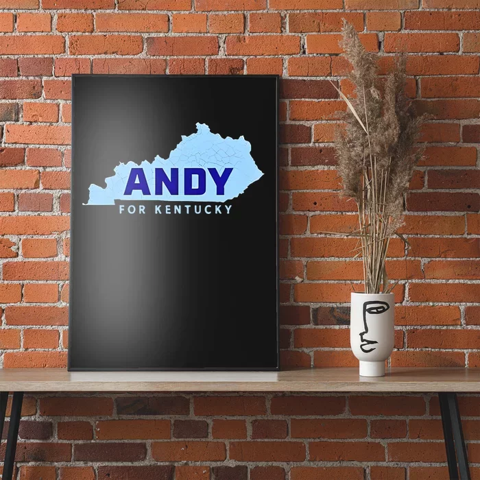 Andy For Kentucky Map Poster