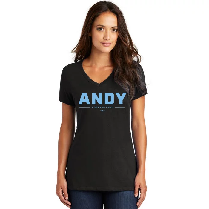 Andy For Kentucky Women's V-Neck T-Shirt