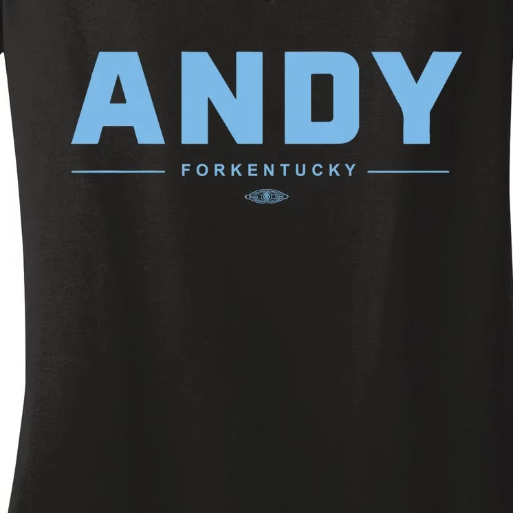 Andy For Kentucky Women's V-Neck T-Shirt