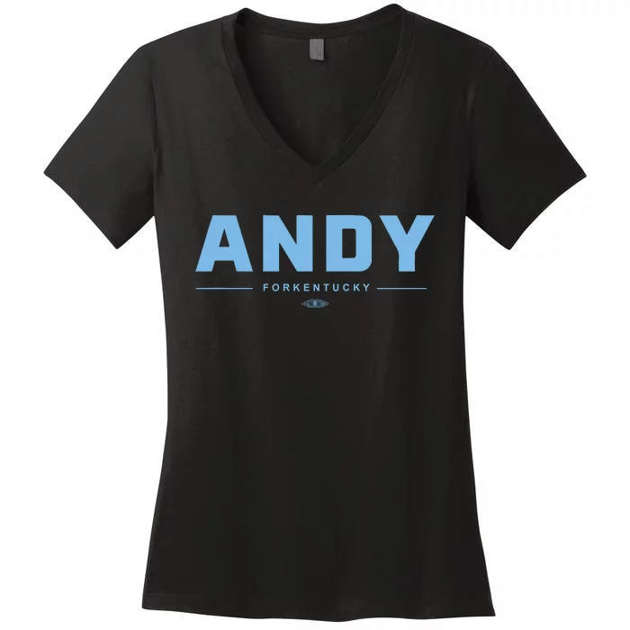 Andy For Kentucky Women's V-Neck T-Shirt