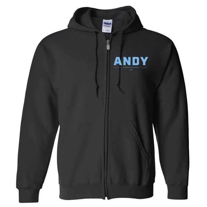 Andy For Kentucky Full Zip Hoodie