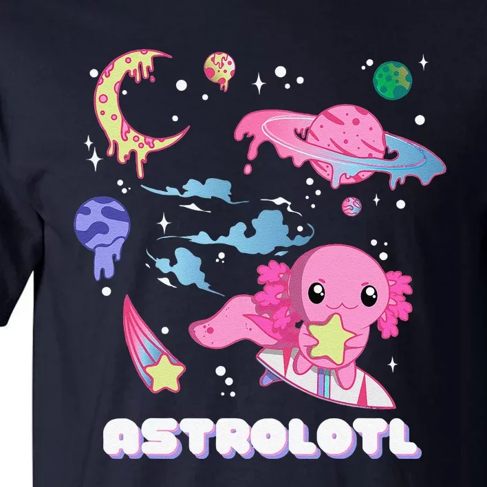 Astrolotl, Funny Kawaii Pastel Goth Aesthetic Axolotl Tall T-Shirt