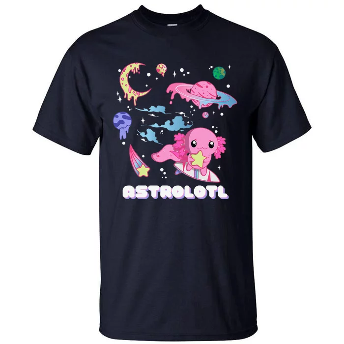 Astrolotl, Funny Kawaii Pastel Goth Aesthetic Axolotl Tall T-Shirt