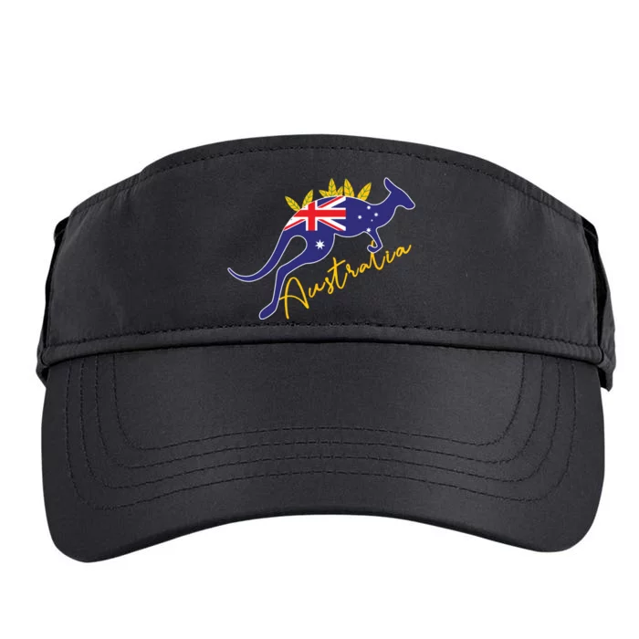 Australia Flag Kangaroo Australian Pride Souvenir Home Adult Drive Performance Visor