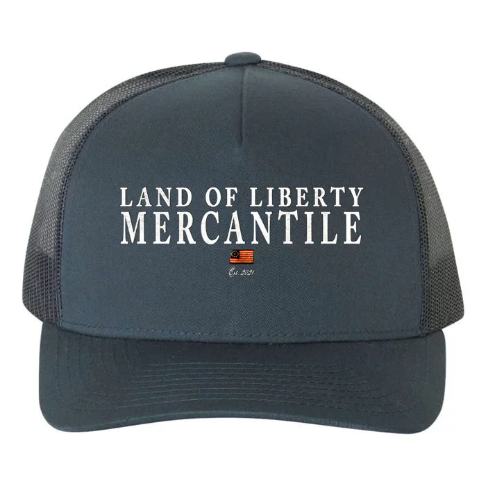 American Flag Liberty Ft Moultrie South Carolina Revolution Gift Yupoong Adult 5-Panel Trucker Hat