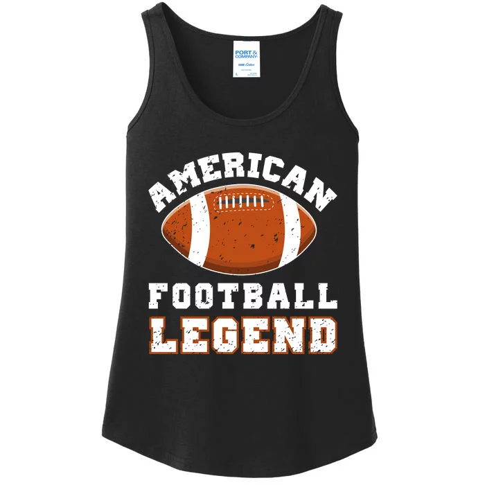 American Football Legend Graphic Ladies Essential Tank