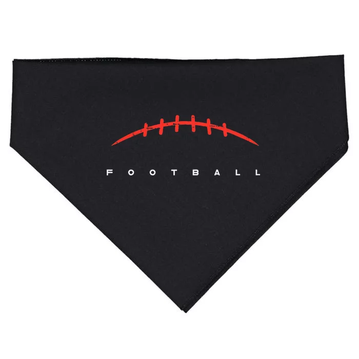 American Football Lines Cool Sports USA-Made Doggie Bandana