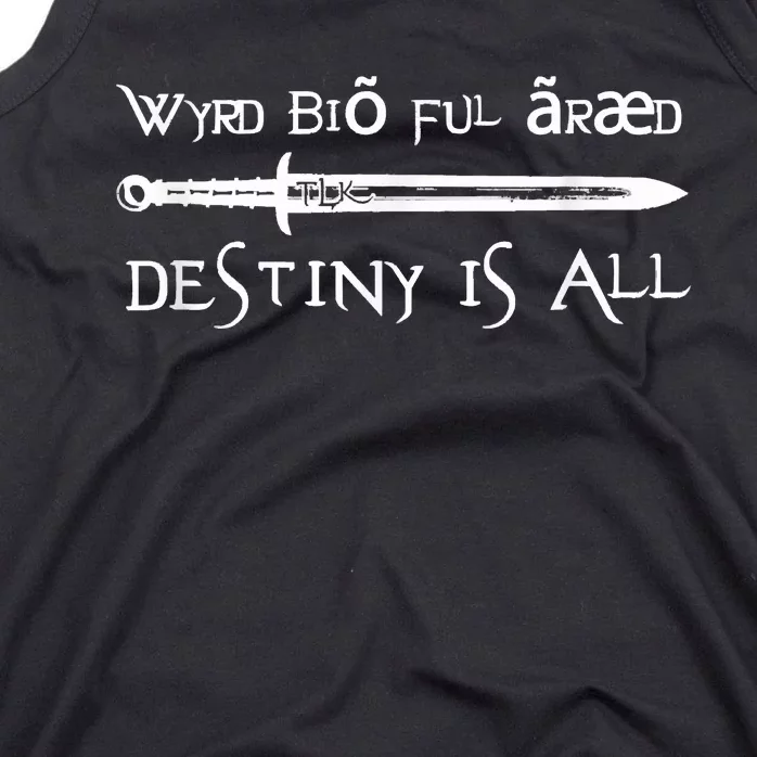 Arseling For Life Destiny Is All Tank Top