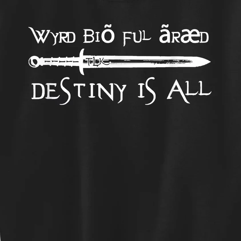 Arseling For Life Destiny Is All Kids Sweatshirt