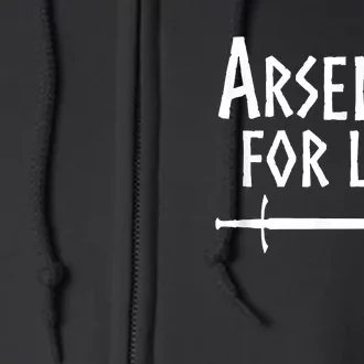 Arseling For Life Full Zip Hoodie