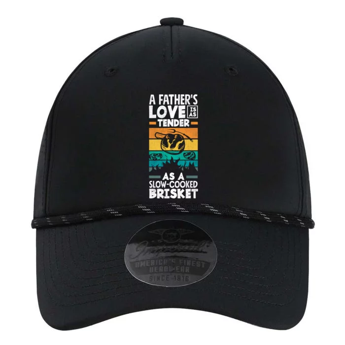 A Father's Love Tender As A Slowgiftcooked Brisket Bbq Cute Gift Performance The Dyno Cap