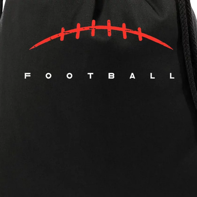 American Football Lines Cool Sports Player Drawstring Bag