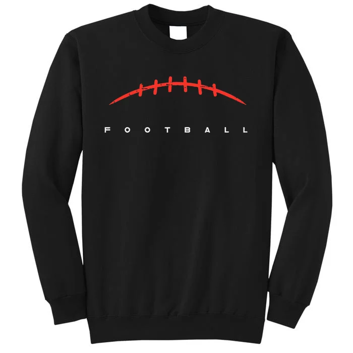 American Football Lines Cool Sports Player Tall Sweatshirt