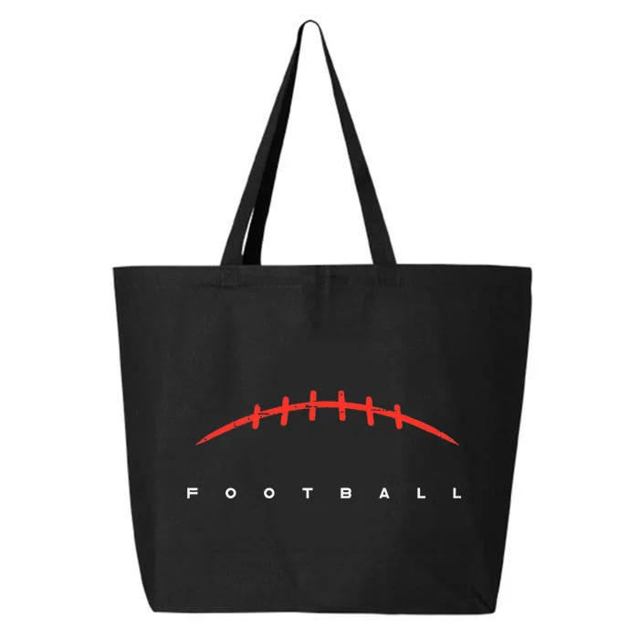 American Football Lines Cool Sports Player 25L Jumbo Tote