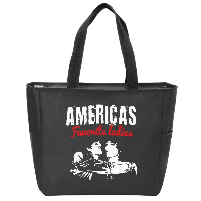 Americas Favorite Ladies Zip Tote Bag