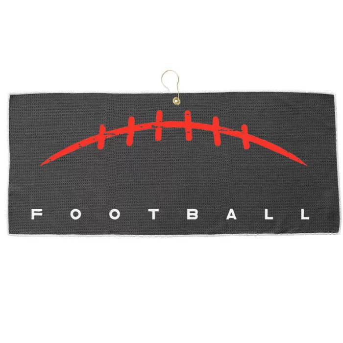 American Football Lines Cool Sports Player Large Microfiber Waffle Golf Towel