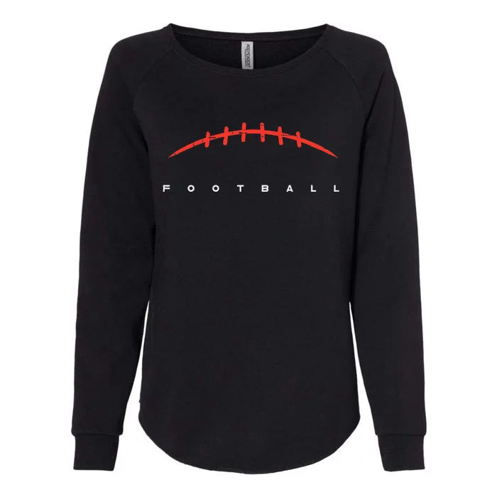 American Football Lines Cool Sports Player Womens California Wash Sweatshirt