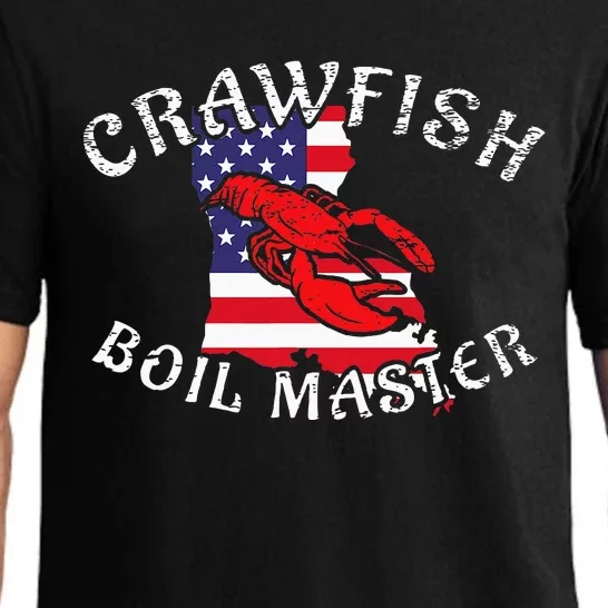 American Flag Louisiana Crawfish Boil Master Pajama Set