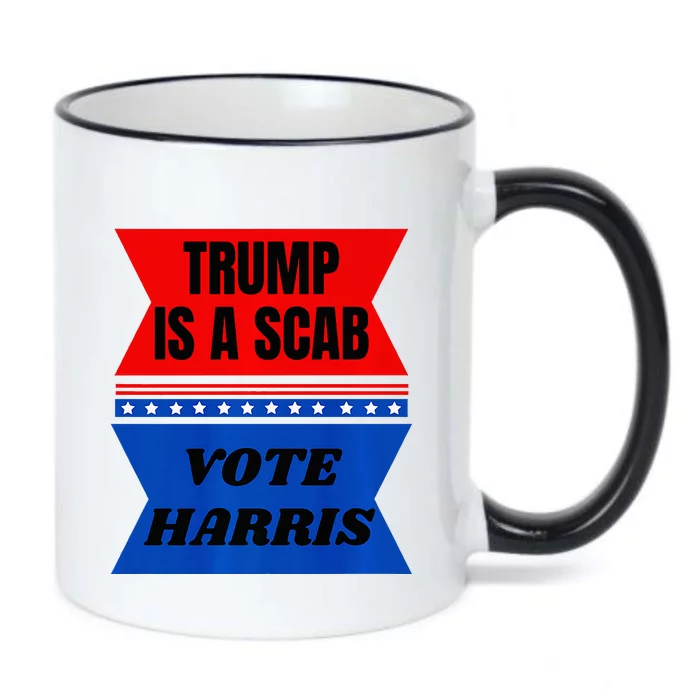 Antitrump Fun Laundry Detergent Vote Harris 2024 Election Black Color Changing Mug