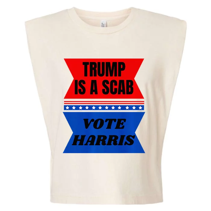 Antitrump Fun Laundry Detergent Vote Harris 2024 Election Garment-Dyed Women's Muscle Tee