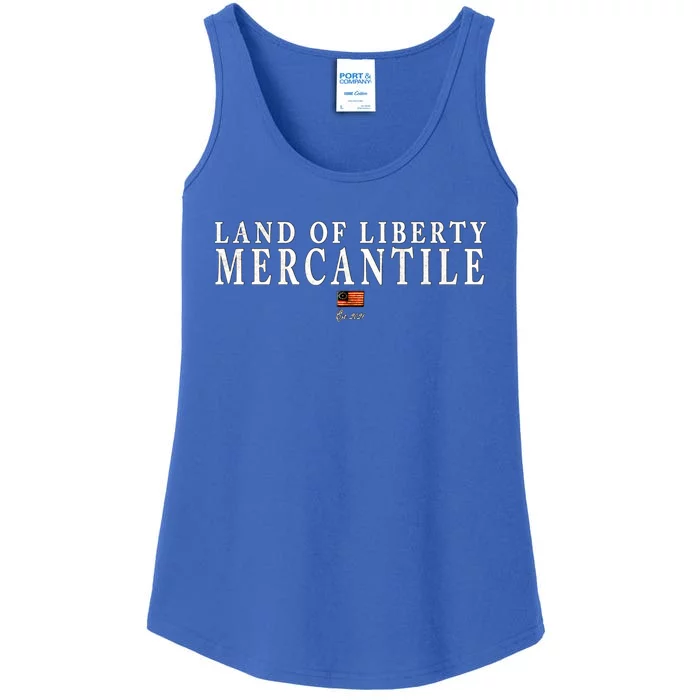 American Flag Liberty Ft Moultrie South Carolina Revolution Gift Ladies Essential Tank