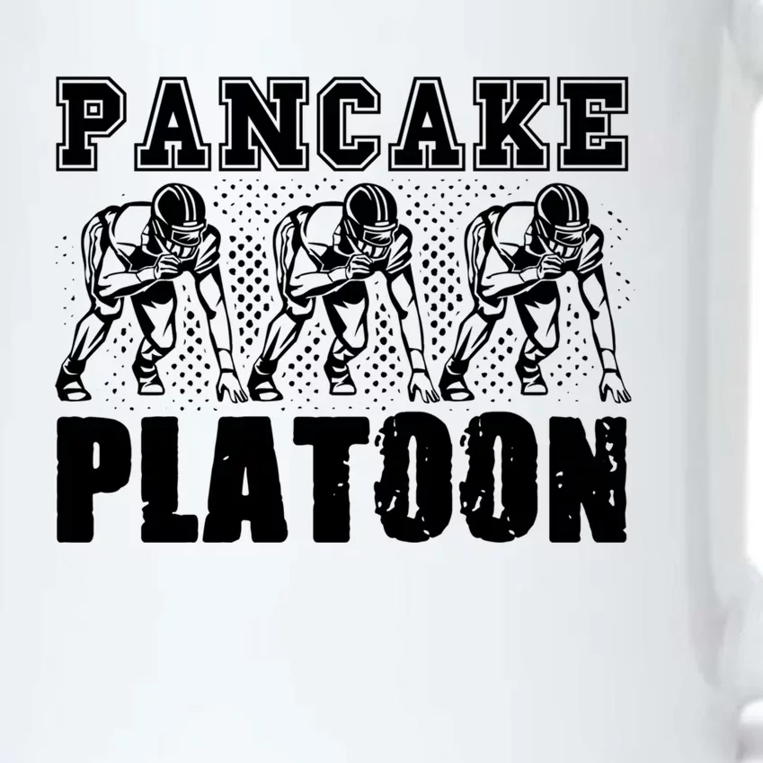 American Football Line Pancake Platoon Player Support Gift Black Color Changing Mug