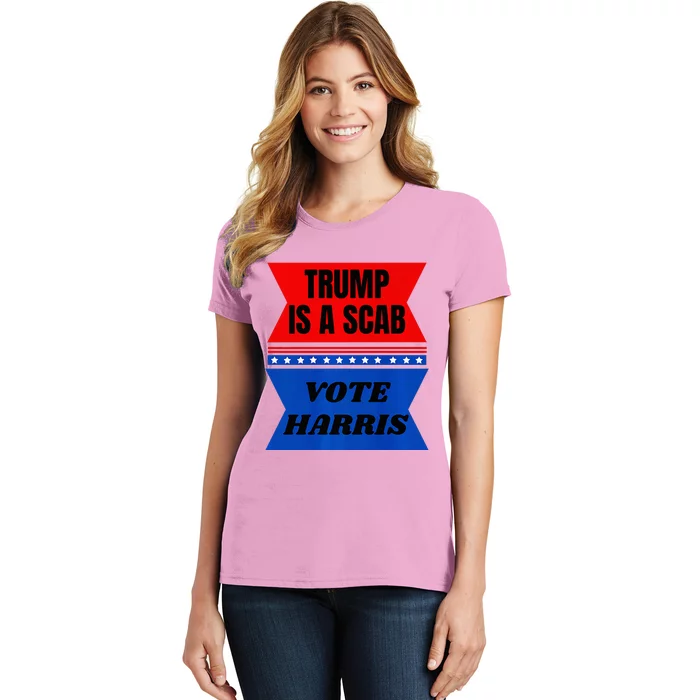 Antitrump Fun Laundry Detergent Vote Harris 2024 Women's T-Shirt