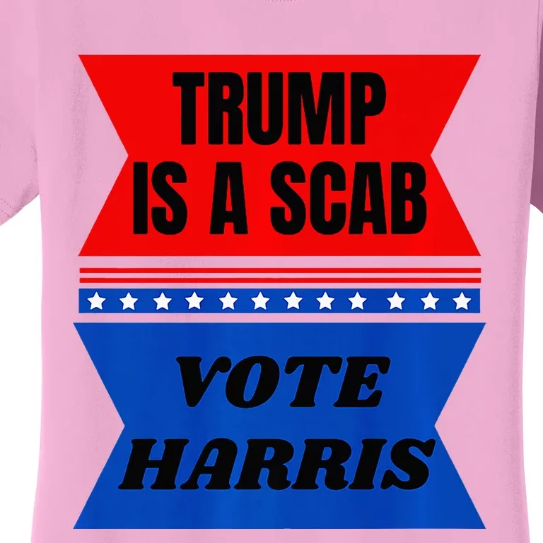 Antitrump Fun Laundry Detergent Vote Harris 2024 Women's T-Shirt