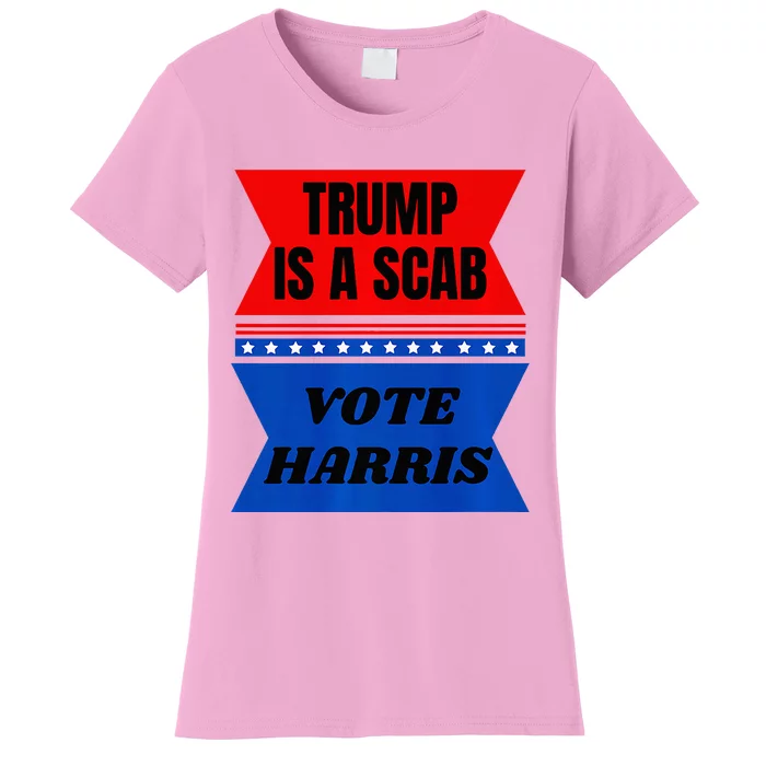 Antitrump Fun Laundry Detergent Vote Harris 2024 Women's T-Shirt