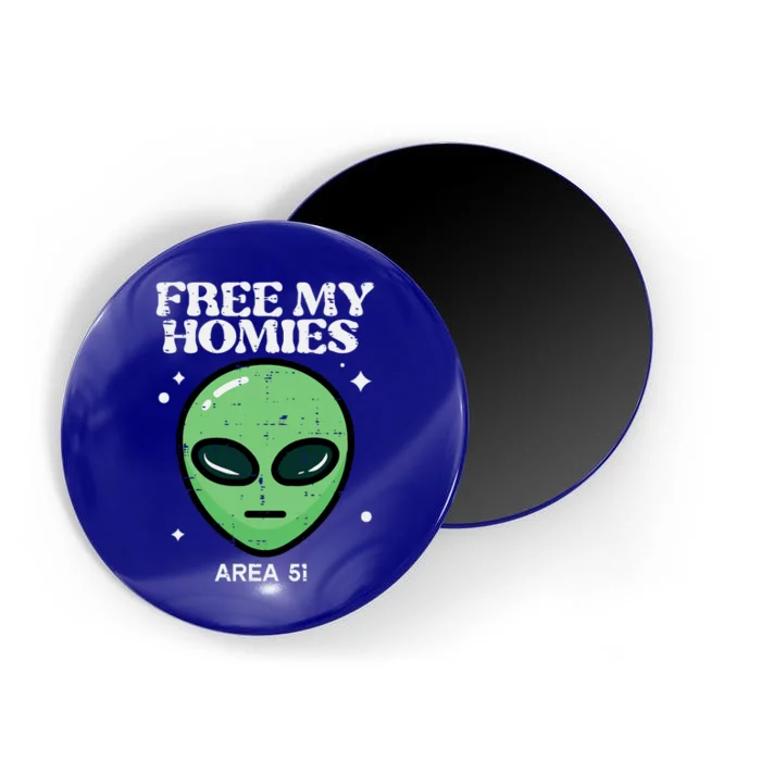 Alien Free My Homies Area 51 Funny Ufo Magnet