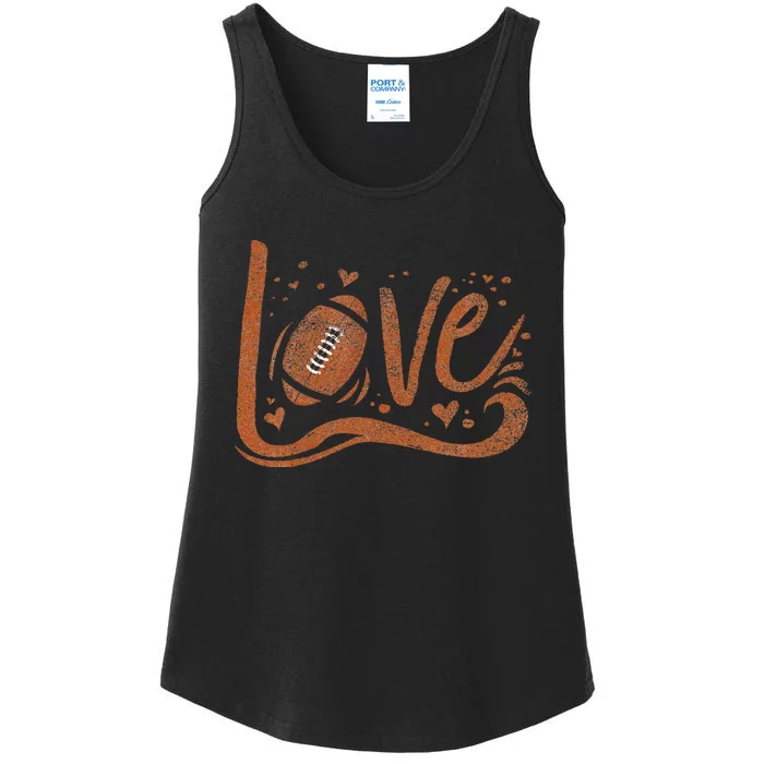 American Football Mom American Football Lover Ladies Essential Tank