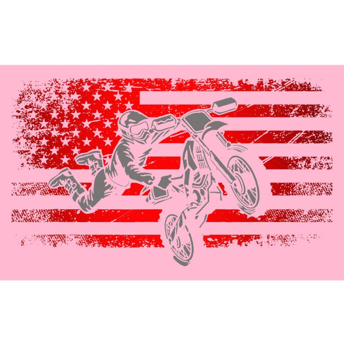 American Flag Motocross Apparel Motocross Dirt Bike Bumper Sticker