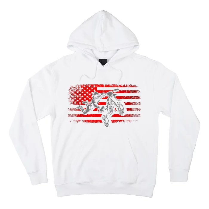 American Flag Motocross Apparel Motocross Dirt Bike Hoodie