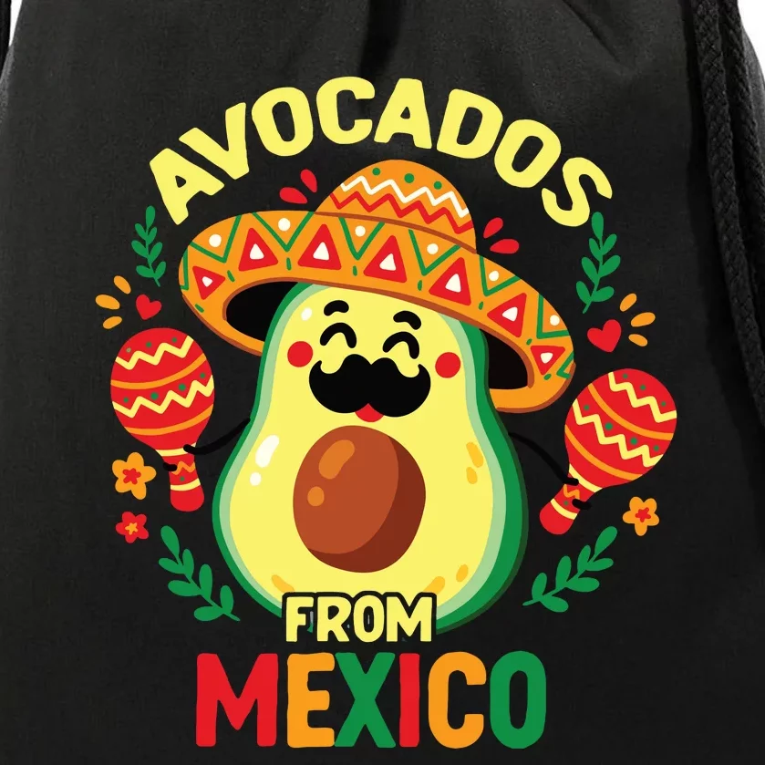 Avocados From Mexicvo Drawstring Bag