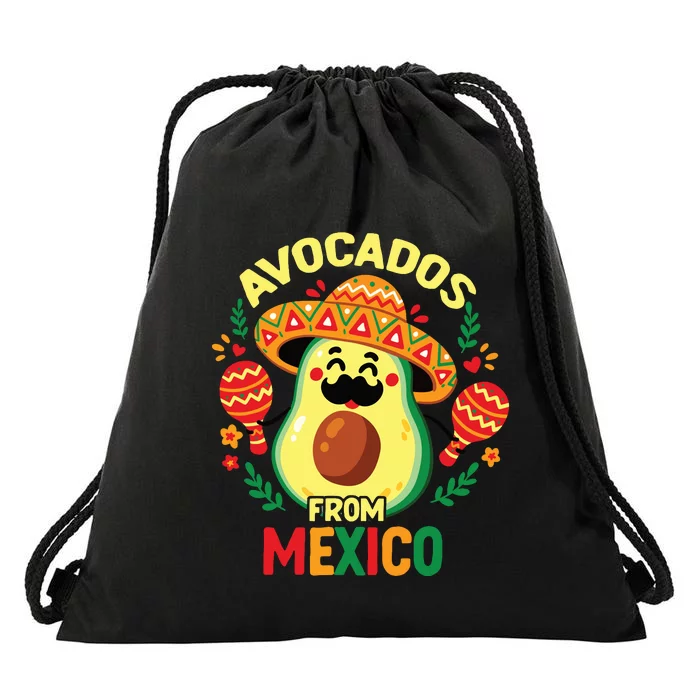 Avocados From Mexicvo Drawstring Bag