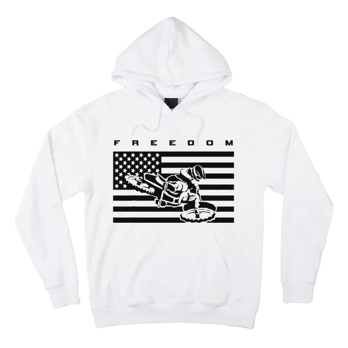 American Flag Motocross Apparel Motocross Dirt Bike Hoodie