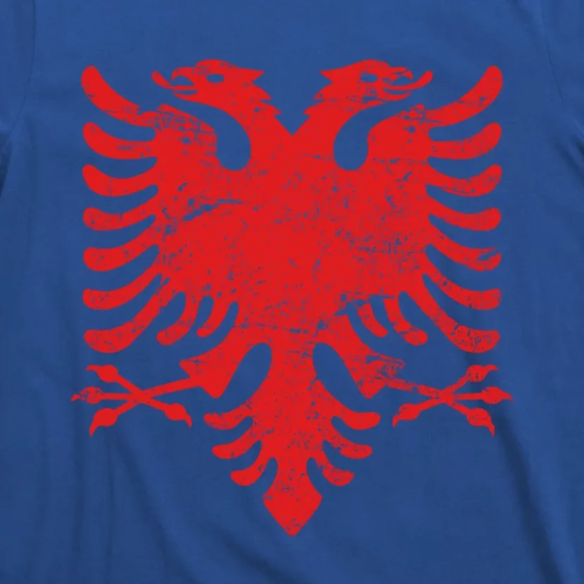 Albanian Flag Meaningful Gift Red Eagle Albania Cool Gift Cool Gift T-Shirt